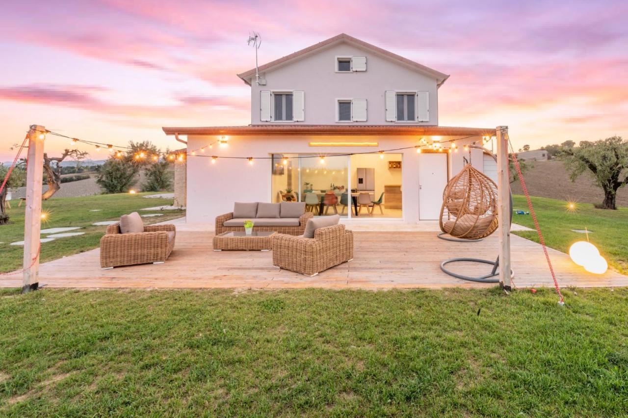 Casal Del Sole - La Ginestra Apartman Montefelcino Kültér fotó