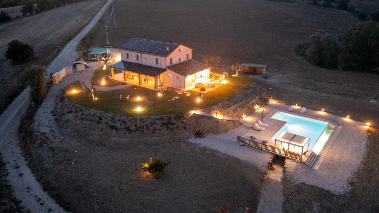 Casal Del Sole - La Ginestra Apartman Montefelcino Kültér fotó