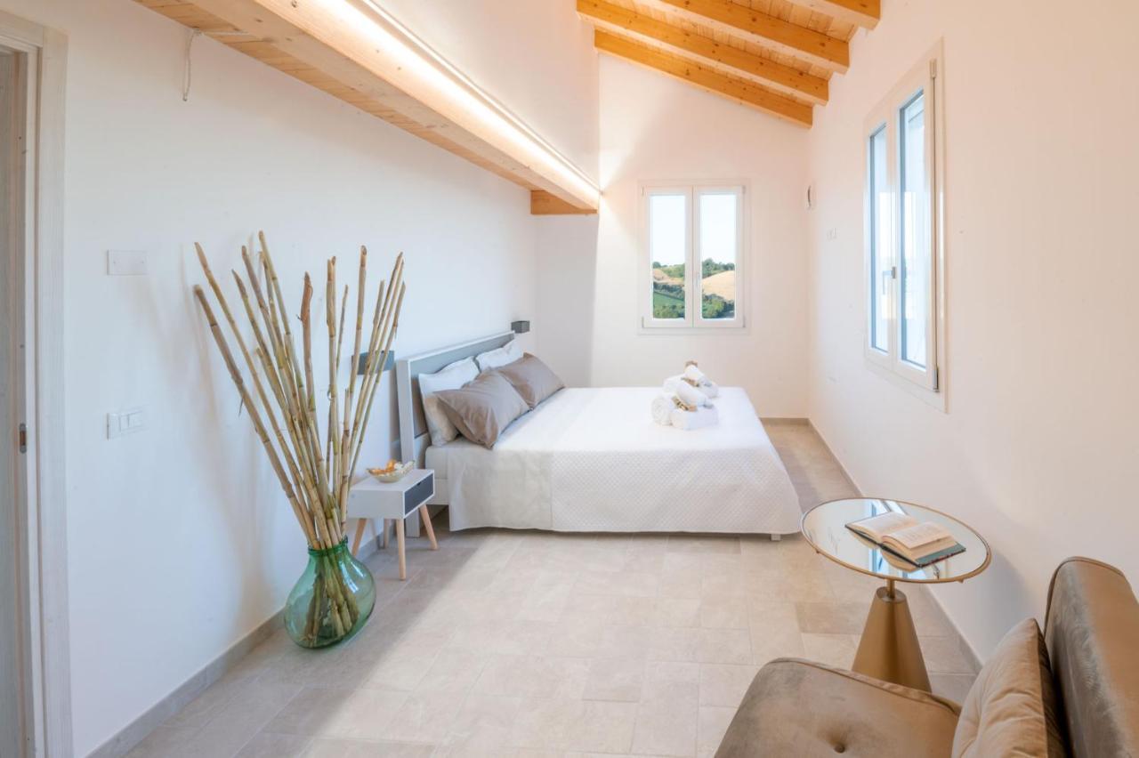 Casal Del Sole - La Ginestra Apartman Montefelcino Kültér fotó