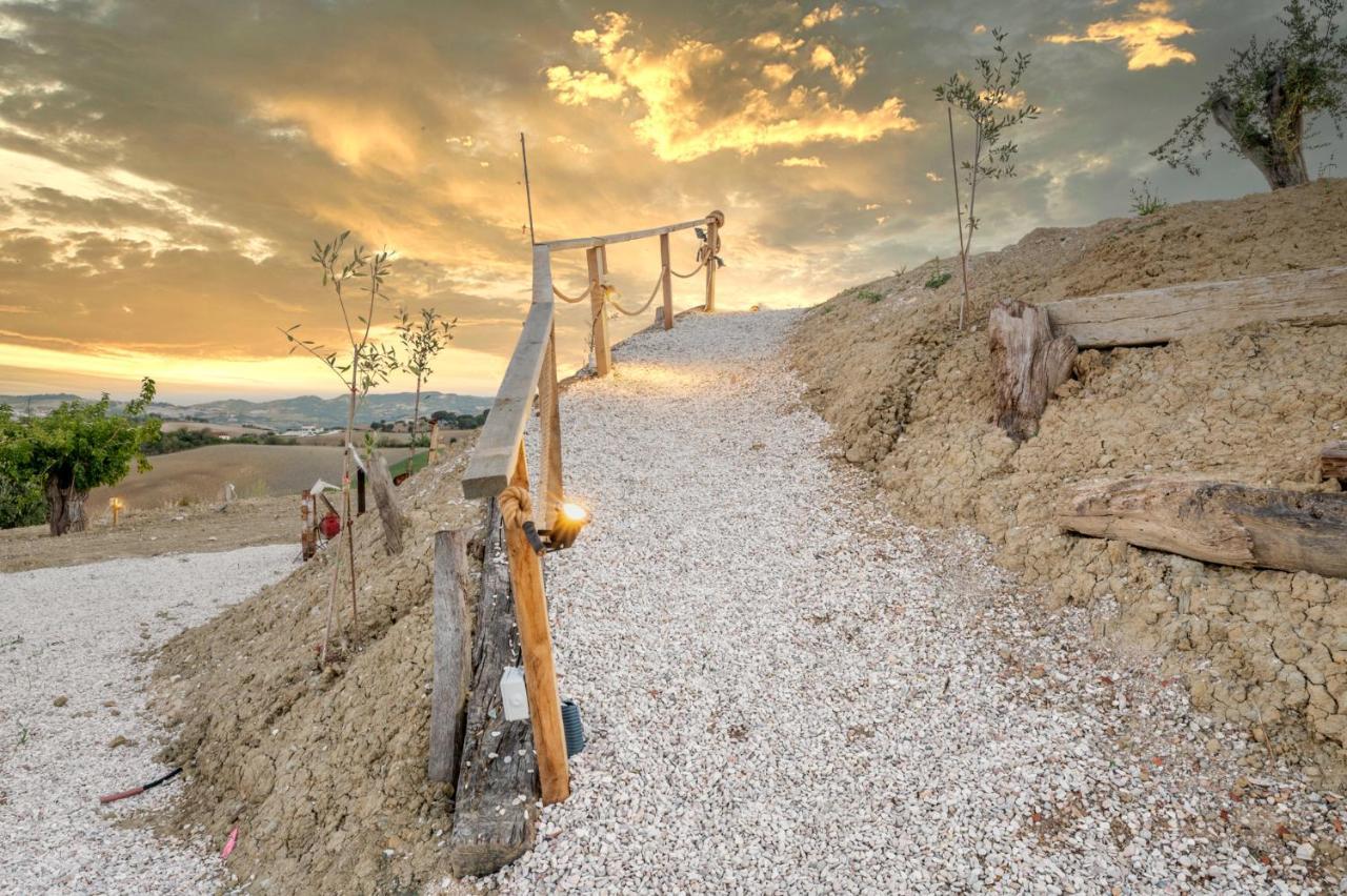 Casal Del Sole - La Ginestra Apartman Montefelcino Kültér fotó