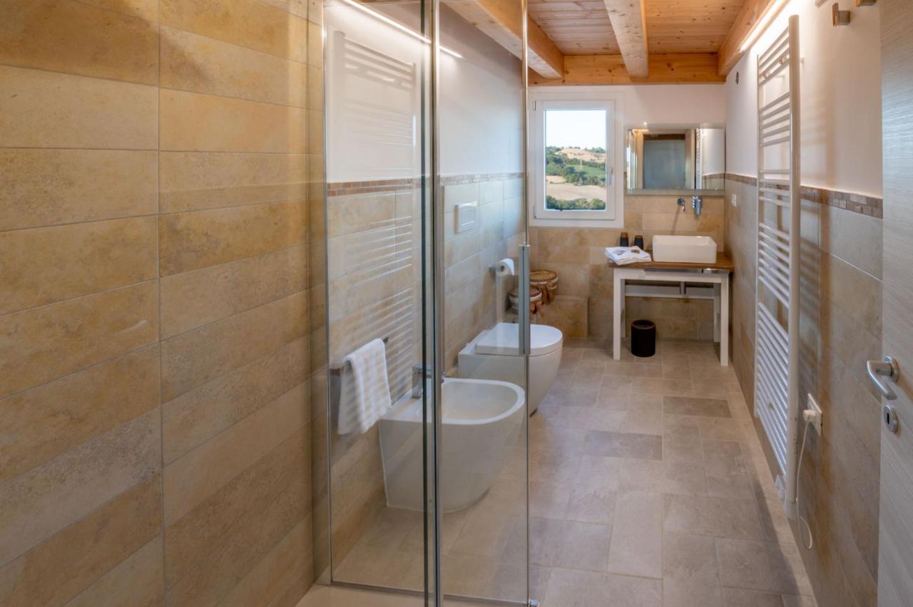 Casal Del Sole - La Ginestra Apartman Montefelcino Kültér fotó